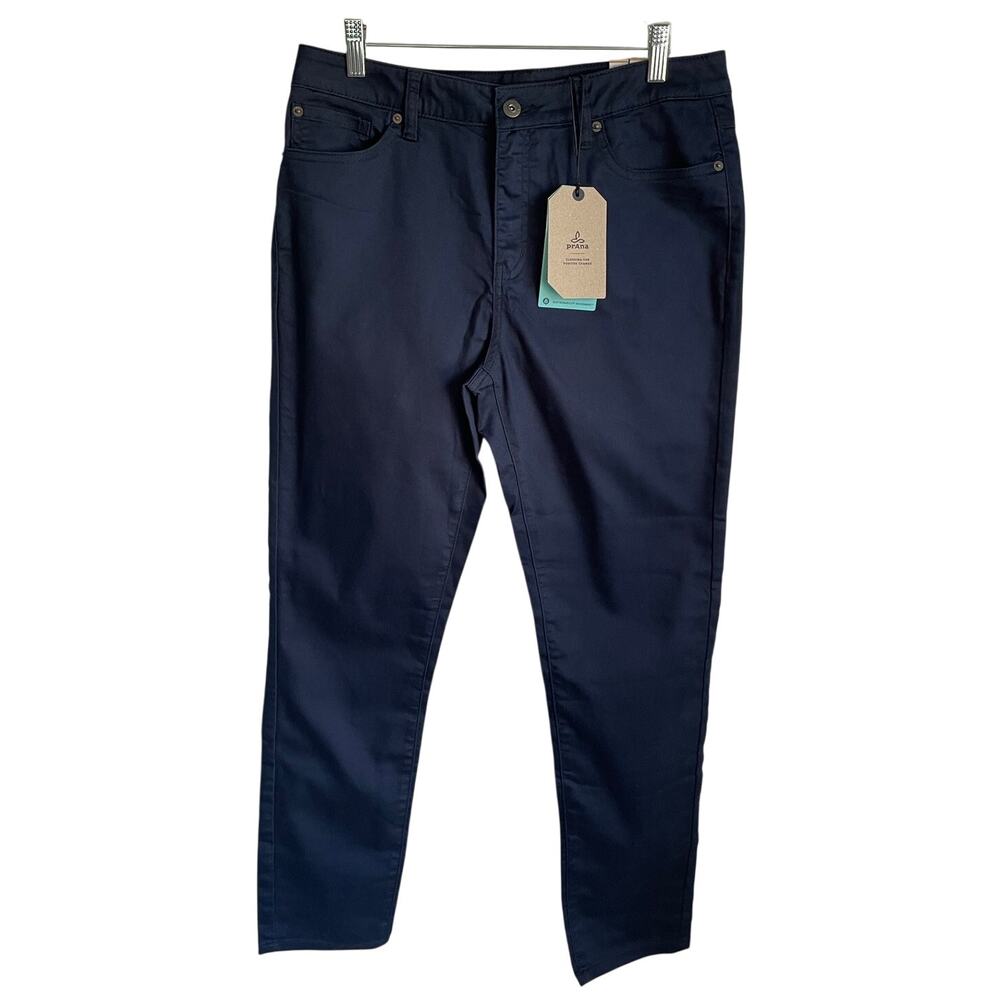 prAna NWT Kayla High Rise Jeans Sz 10S Indie Blue Stretch Casual Festival